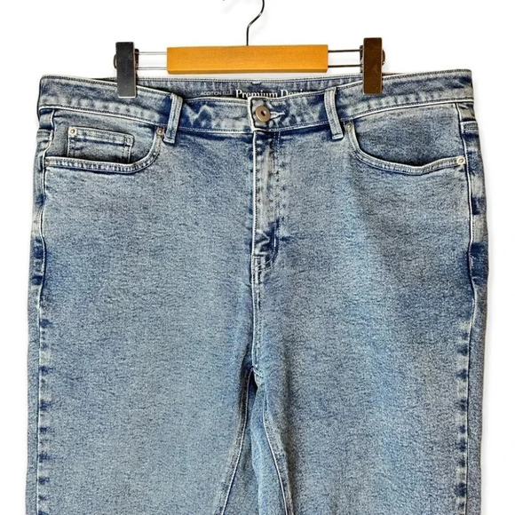 Addition Elle Premium Denim Bootcut Light Wash Jeans - Picture 3 of 8